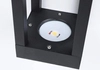 Zewnętrzna lampa stojąca QUBE-GLQ600WW 7W ogrodowa LED 7W 3000K IP65 czarna