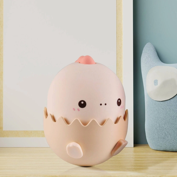 Dekoracyjna lampka nocna Baby 326973 Polux RGB dinozaur różowa