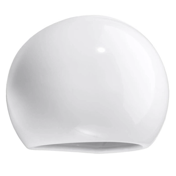 Biała lampa ścienna SL.1026 kulisty kinkiet do przedpokoju
