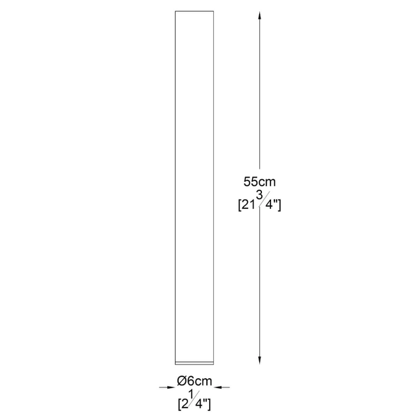 Sufitowy sopel Loya C0461-01D-A0F4 Zumaline spot nad stół chrom
