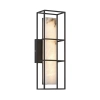 Ścienna lampa prostokąt Blakley QN-BLAKLEY-M-BK LED 13W 3000K IP44 czarny