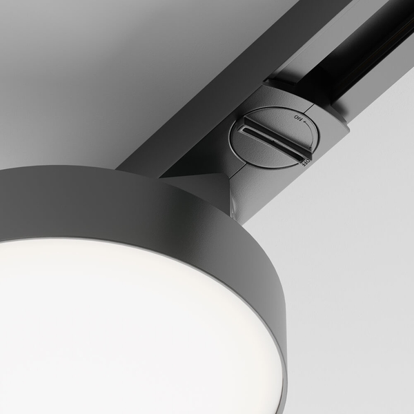 Jednofazowa lampa sufitowa Zon TR043-1-12W3K-B LED 12W 3000K czarna