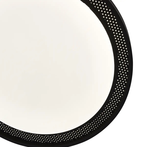 Ażurowa lampa sufitowa Ronda LP-9587/1C-40 BK LED 25W 3000-6000K czarny