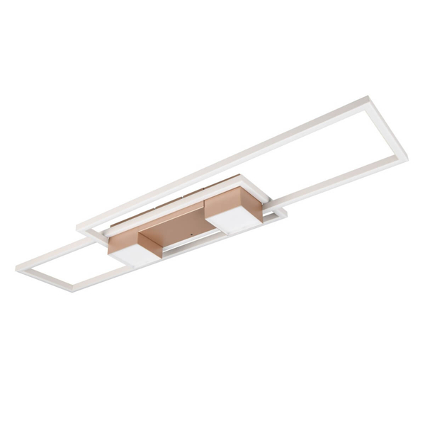 Lampa sufitowa Albany 647710465 Trio LED 37W 2700-6500K na pilot brązowa