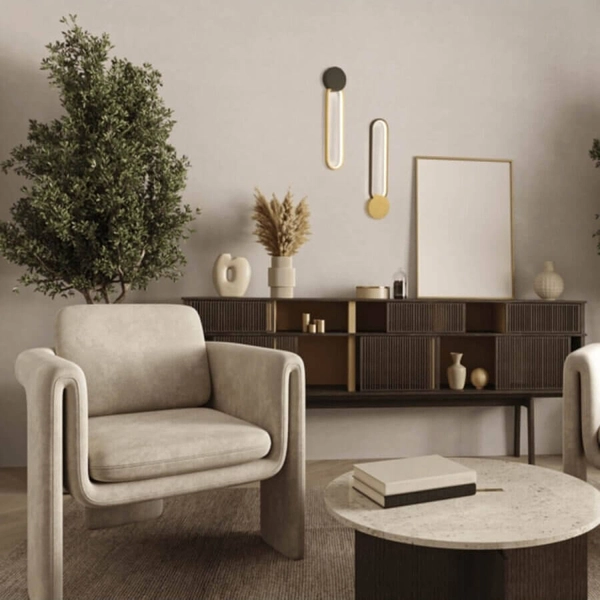 Ringowa ścienna lampa 23102 LED 13W 3000K do przedpokoju czarny złoty