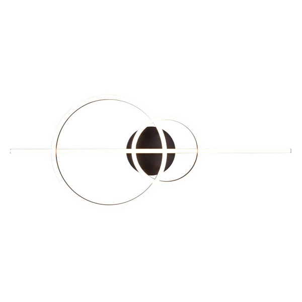 Okrągła lampa sufitowa pilot MONTILLA 643010332 LED 54W 2700-6000K czarny