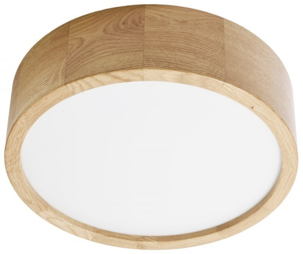 Zewnętrzna lampa sufitowa 5907623600011 IP54 drewniana dąb