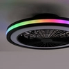 Plafon na pilot Brandon 14649-18 Just Light LED 36+5W 2700-5000K+RGB czarny