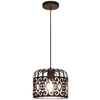 LAMPA wisząca ALESSANDRA 2156 Rabalux metalowa OPRAWA ażurowy zwis vintage czarny