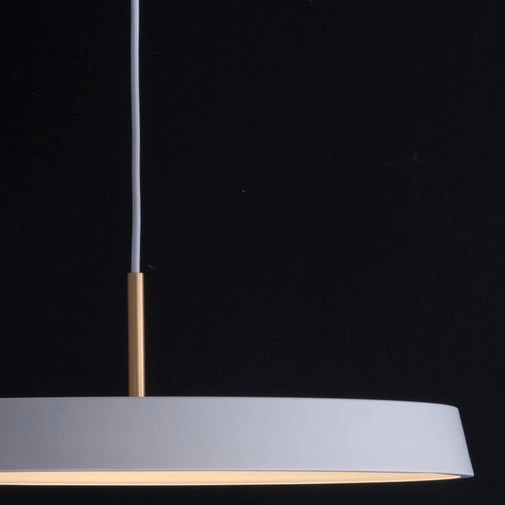 Lampa wisząca CORUNA LE41976 metalowa LED 35W 3000K okrągły biały