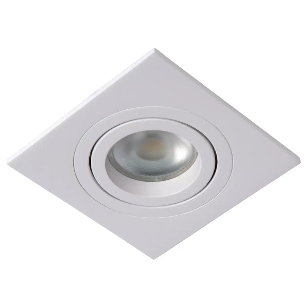 Sufitowe oczkoTUBE 22955/01/31 Lucide do salonu metalowe białe