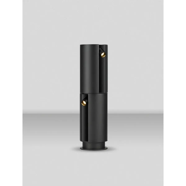 Stojący słupek zewnętrzny SANTELO LE75132 LED 5W 3000K IP65 czarna