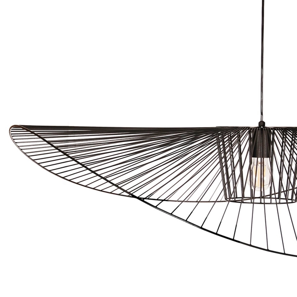 Druciana LAMPA wisząca KP-21 CZARNY Kaja industrialna OPRAWA metalowy zwis