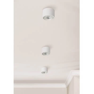Lampa natynkowa Eco AZ3492 downlight do jadalni biała