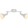 Plafon LAMPA sufitowa CALDERA 54648-2 Globo ścienna OPRAWA listwa reflektorki namus białe