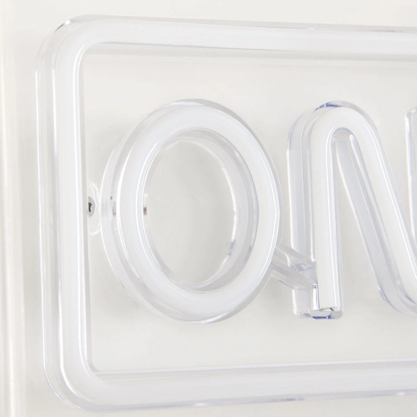 Neonowa lampka LED na stół Neon FM-WN46 Zumaline on air czerwona biała