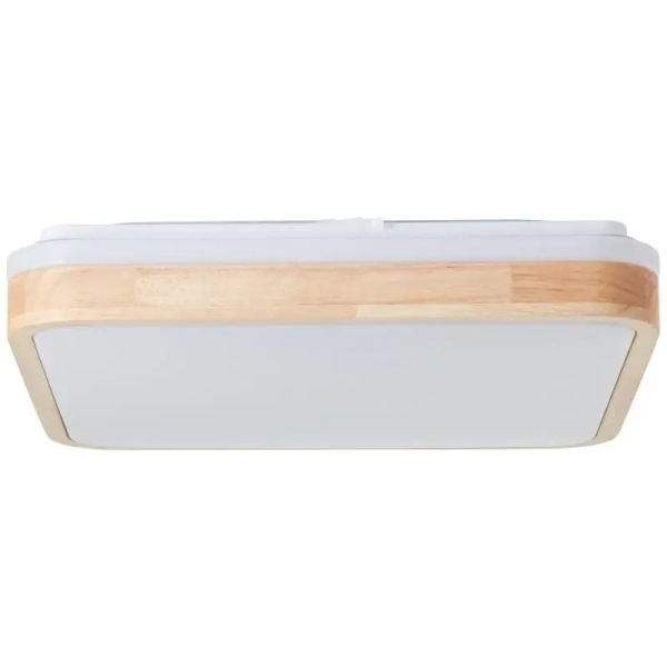 Plafon do salonu Tumeo G99791/75 LED 24W 3000K drewniany biały