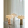 Stołowa lampka nocna Glossy 2520015009 marmurowa beżowa biała
