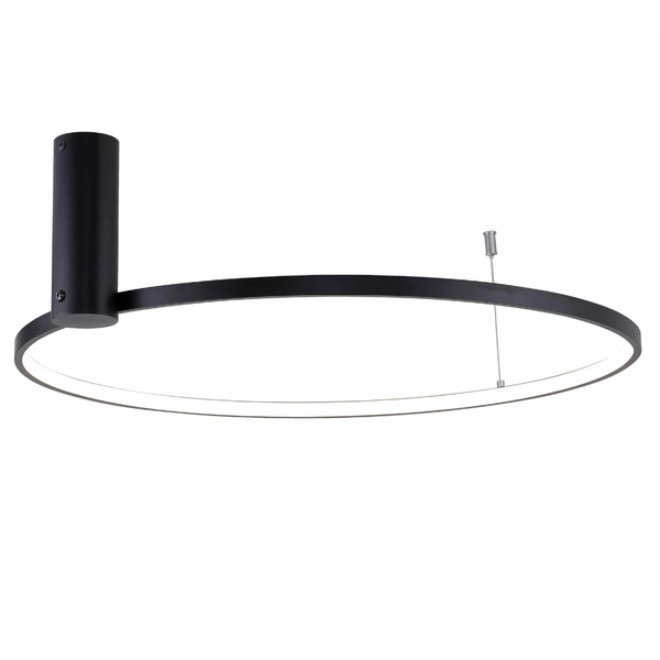 Ledowa Lampa sufitowa Horik 89429-60BK 32W 3000-6000K do salonu czarna