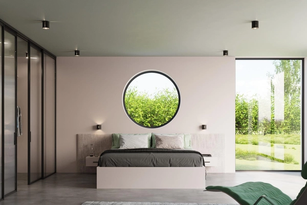 Downlight LAMPA sufitowa SL.0356 tuba OPRAWA natynkowa metalowa spot czarny