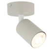 Lampa ścienna do przedpokoju Livia 10222 regulowany reflektorek beżowa