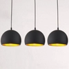 Lampa zawieszana Retro ABR-LWGEO1 Abruzzo zwis czarna złota