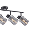 Lampa wielopunktowa natynkowa Sardo SPL-5581-4-BK-SG Italux szary czarny