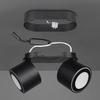 Lampa nasufitowa TAURUS 652910232 Trio LED 5W 3000K do jadalni czarna