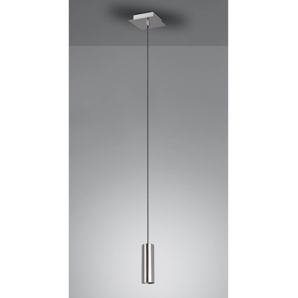 Zwis lampa salonowa VANTOS DL107312400 Trio tubka rurka srebrny