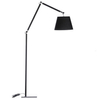 Lampa stojąca jadalniana Zyta AZ1849+AZ2600 regulowana z abażurem czarna