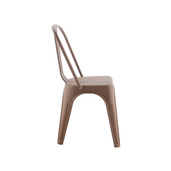 Tarasowe krzesło PARIS brązowe 5900168835801 wys. 86 cm do ogrodu