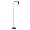 Podłogowa lampa DIALLO 408000132 Trio minimalistyczna metalowa czarny