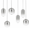 Salonowa lampa wisząca pająk ANUCO LE44614 LED 25W 3000K szary
