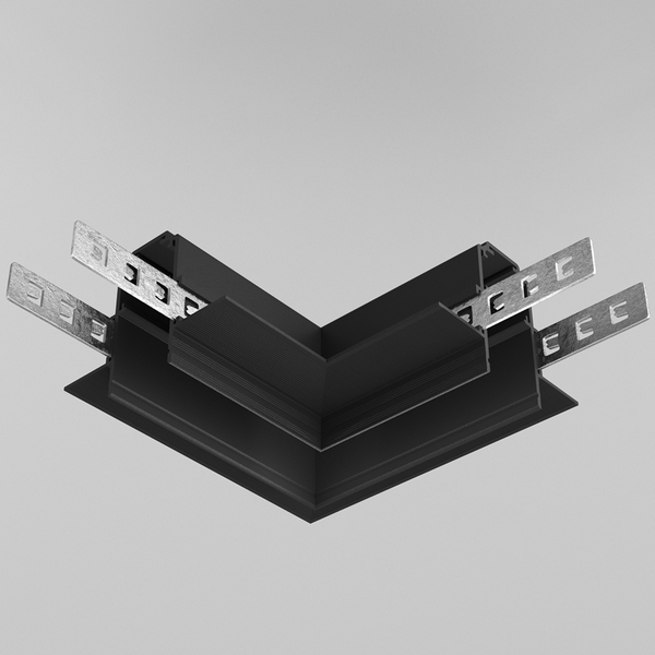 Łącze-L wpuszczane do szynoprzewodu magnetycznego Exility TRACL034-42B-R czarne