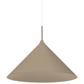 Lampa wisząca do jadalni Capital MLP2470 stożek regulowana beżowy