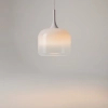 Wisząca szklana lampa nad wyspę Spirito MOD286PL-L18W3K LED 12W 3000K biała
