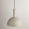 Lampa wisząca Vitrum 40805 Sigma kopuła do kuchni  beżowa
