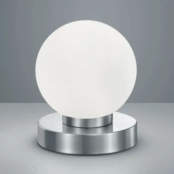 Lampka nocna Prinz R54011001 RL Light kula bańka ball srebrna biała