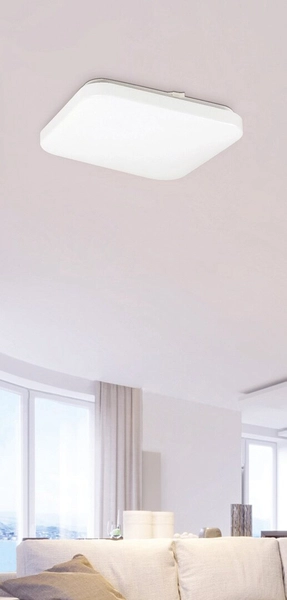 Plafon LAMPA sufitowa ROB 3340 Rabalux kwadratowa OPRAWA metalowa LED 20W 3000K biały