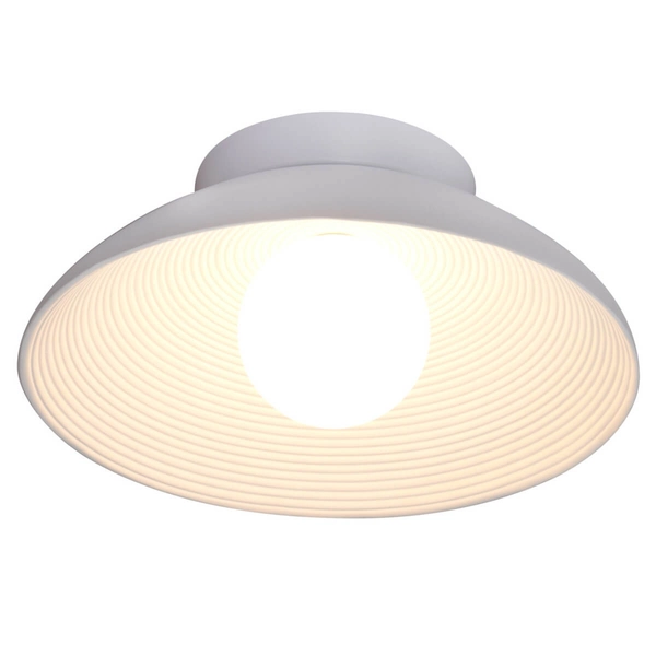 Ścienna lampa ILUSIONI ST-F059 WHITE Step marmurowa ryfl misa biały