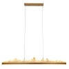 Wisząca lampa nad wyspę MONTANA ST-6490P/L LED 19W 3000K do jadalni złota