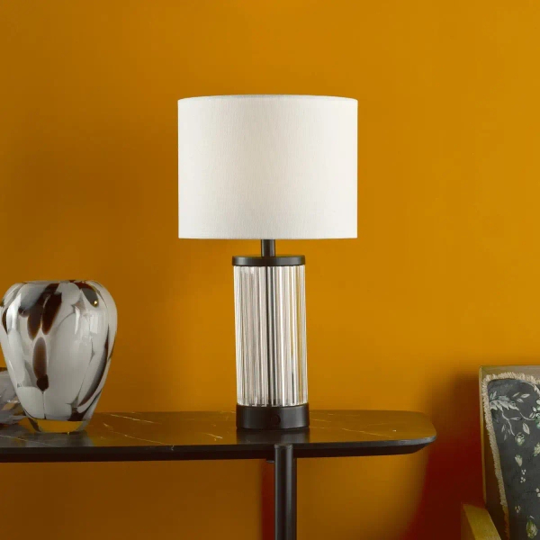 Dotykowa lampa stołowa Enrico ENR4122 LED 2,4W 3000K szklana czarny