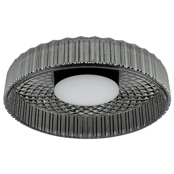 Ledowa lampa sufitowa Leena LEE5222 LED 16W 2700K okrągły przydymiony