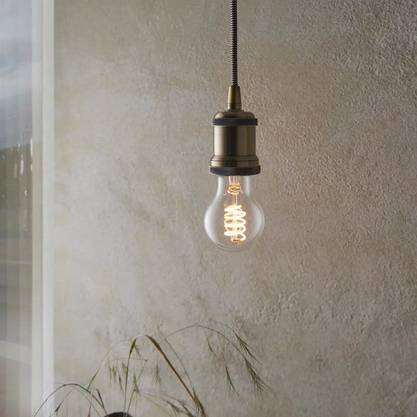 Żarówka bańka filament Spiral 107773 LED 4W 2200K przezroczysta