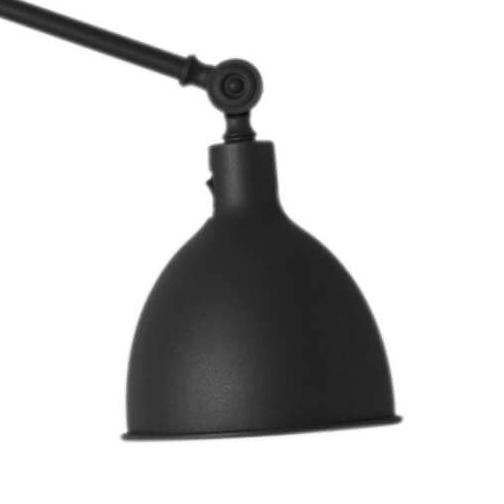 Industrialna lampa ścienna Bazar 2827660-4000 By Rydens regulowana czarna
