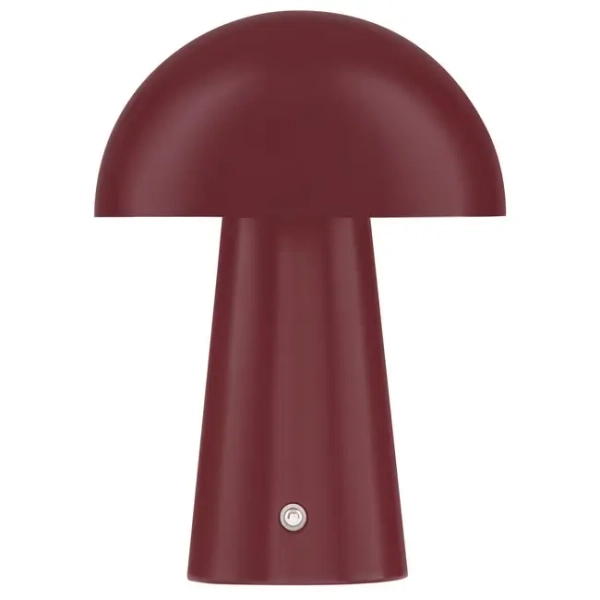 Lampa nocna grzybek CASTORO LE45587 LED 2W 3000K do sypialni czerwony