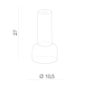 Szklany klosz do lampy wiszącej Ziko AZ3416 Azzardo przezroczysty