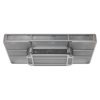 Kryształowy plafon hotelowy Stream MP0096 Step kwadratowy chrom