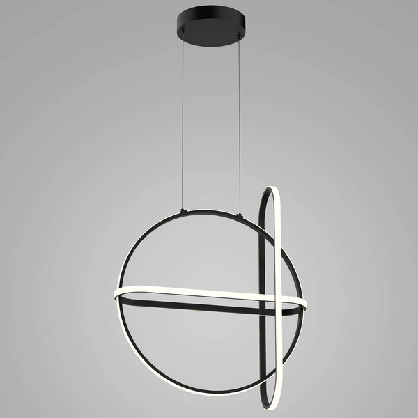 LAMPA wisząca CERRILA PND-29772750-3A-GD Italux metalowa OPRAWA geometryczny ZWIS LED 48,6W 3000K art deco złoty