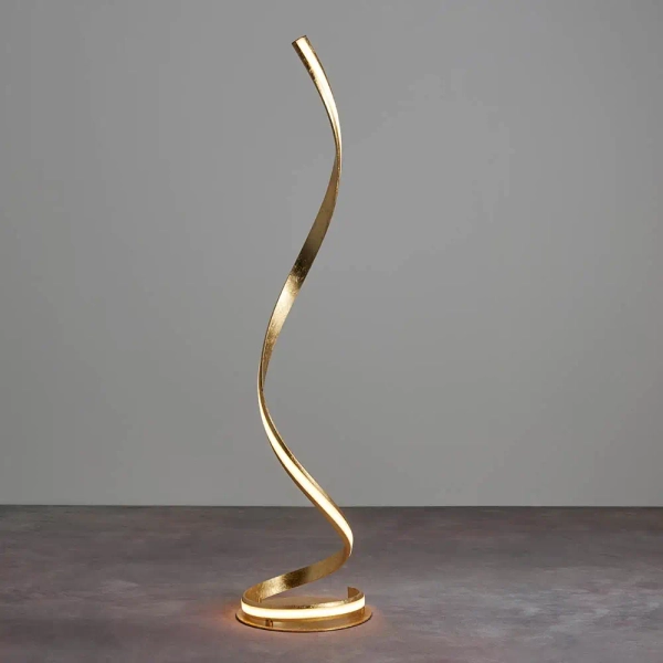 Lampa podłogowa do salonu Aria 95841 LED 23W 3000K spirala złoty